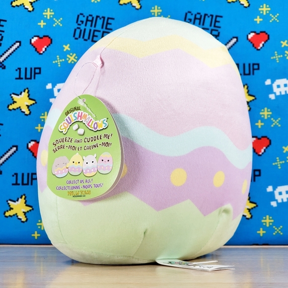 Squishmallow Edie the Easter Egg 8" UltraSoft Stuffed Holiday Plush Toy NWT - Picture 5 of 12